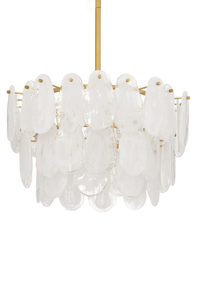 Leon Glazed Glass Chandelier #1