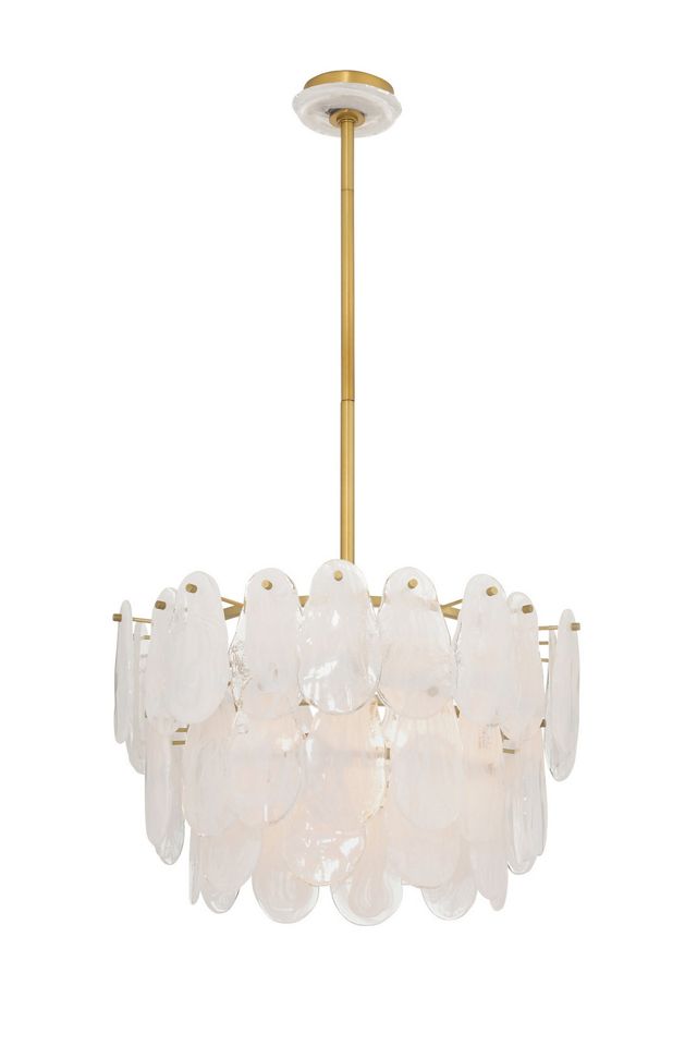 Leon Glazed Glass Chandelier #2