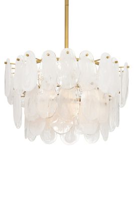 Leon Glazed Glass Chandelier