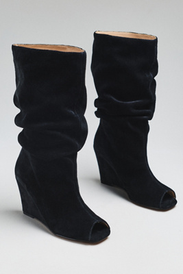 Silent D Kiki Peep-Toe Tall Boots | Anthropologie