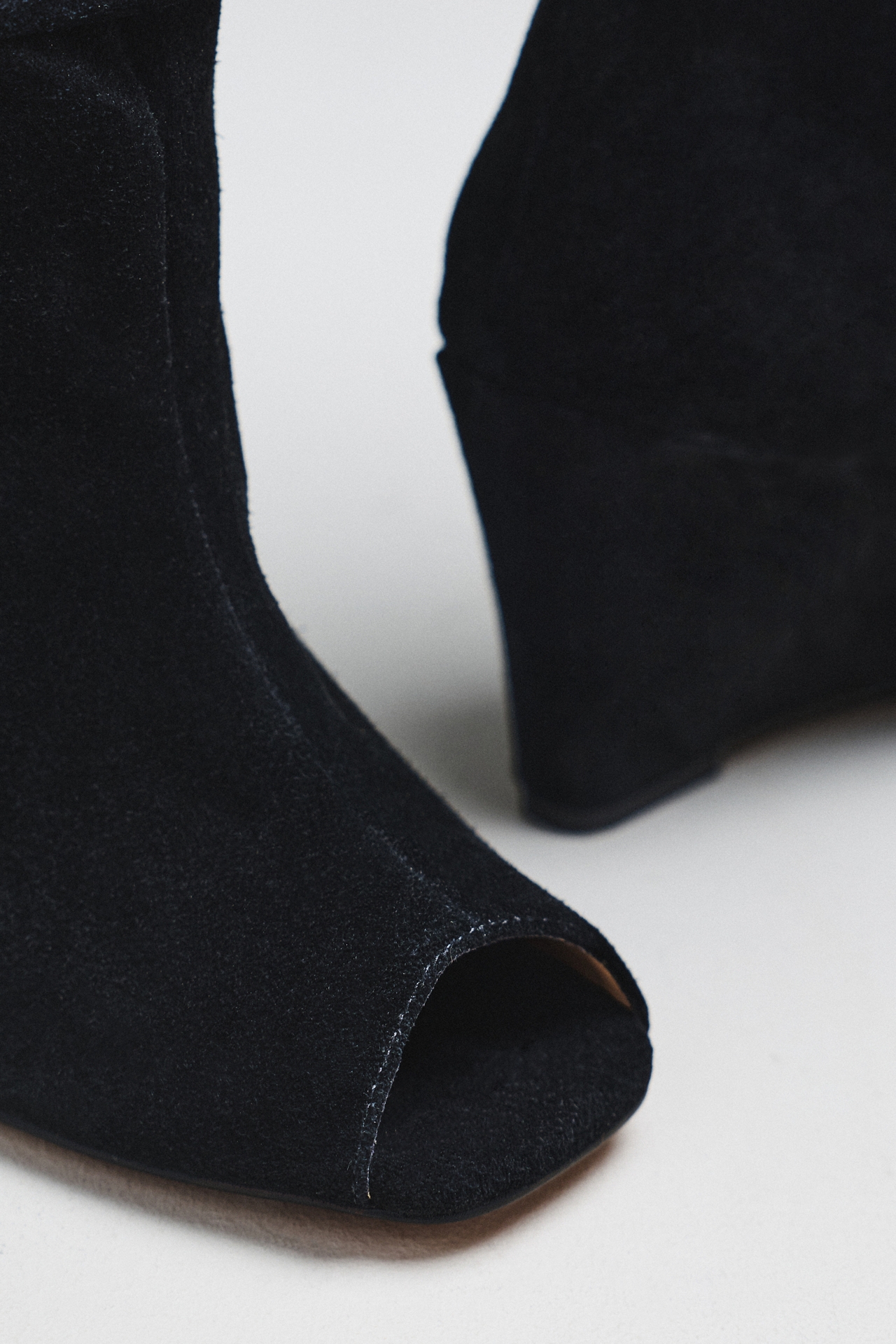 Silent D Kiki Peep-Toe Tall Boots