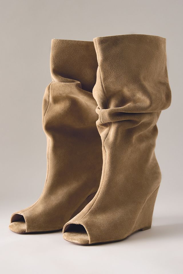 Silent D Kiki Peep-Toe Tall Boots #4