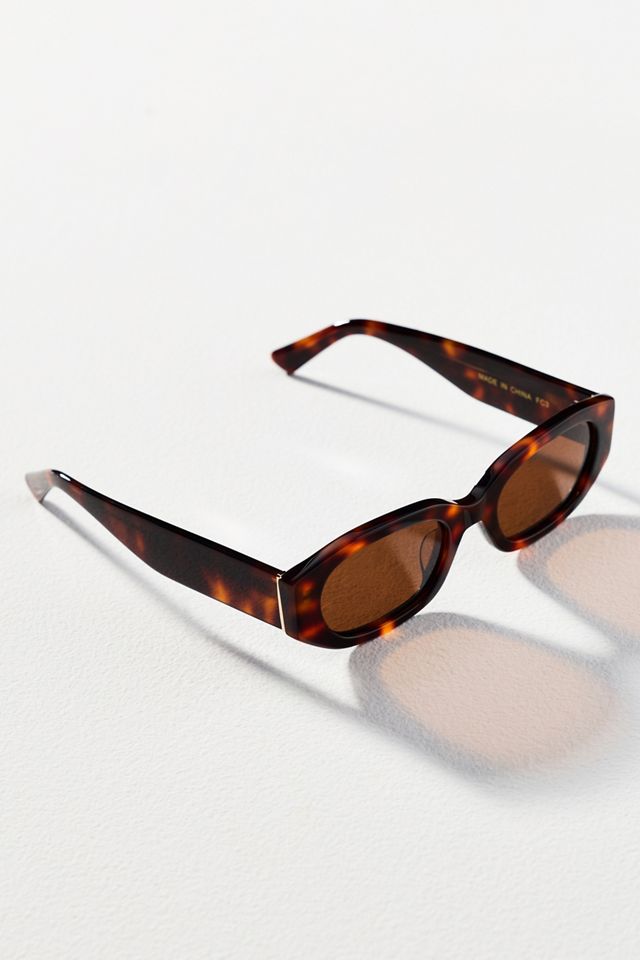 By Anthropologie Geometric Rectangle Sunglasses #2