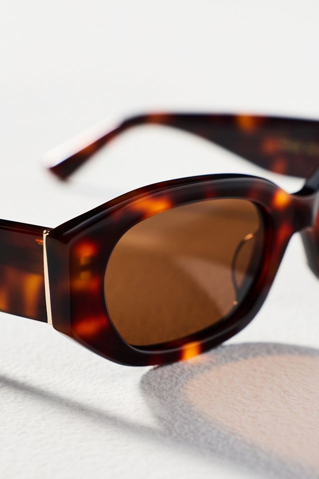 By Anthropologie Geometric Rectangle Sunglasses #3