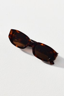 By Anthropologie Geometric Rectangle Sunglasses
