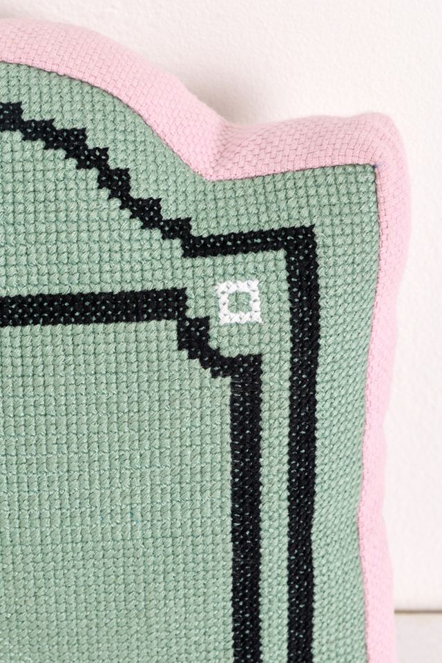 Francine Cotton Needlepoint Mini Cushions #2