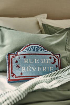 Francine Cotton Needlepoint Mini Pillows