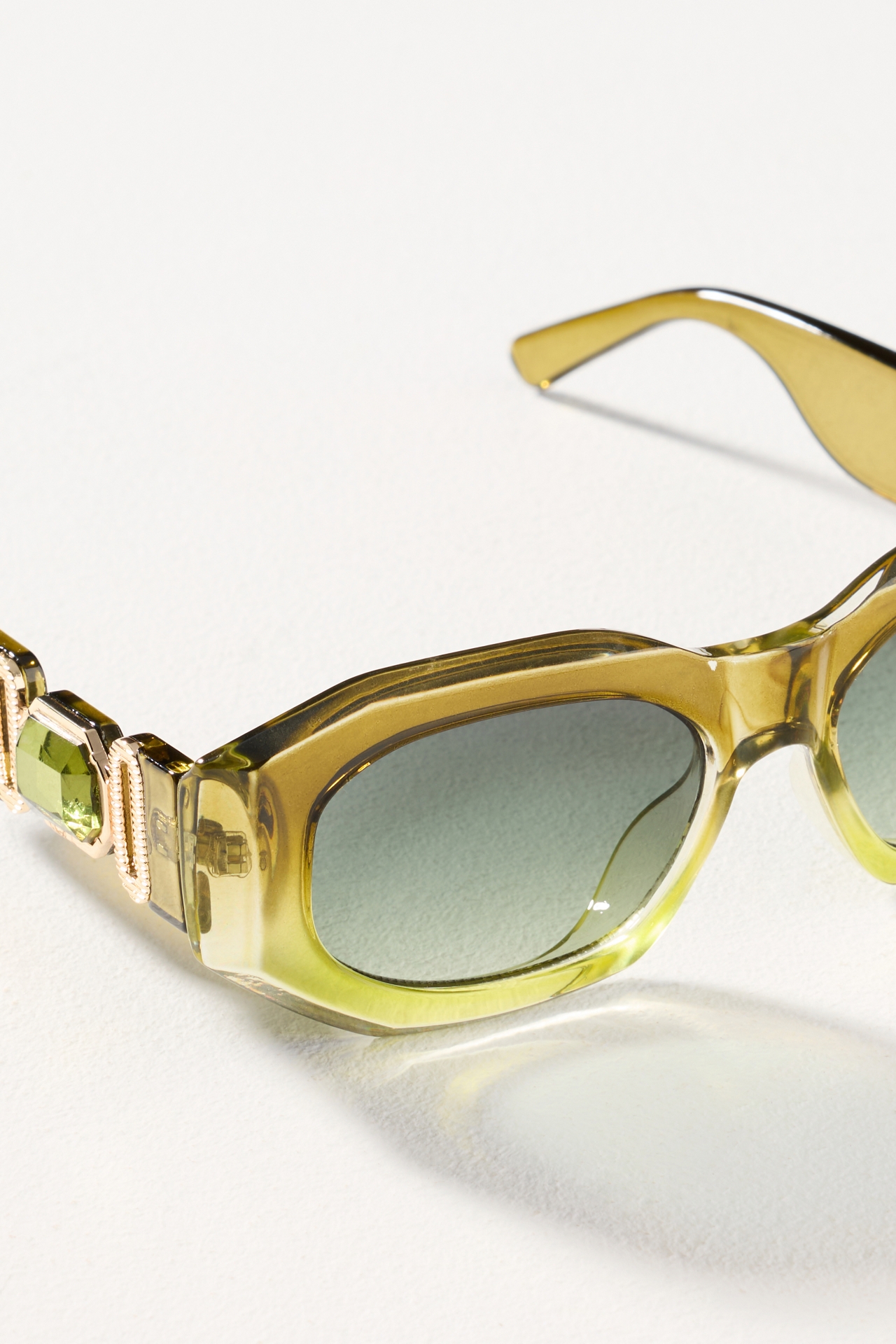 I-SEA Ombre Deco Rectangle Sunglasses