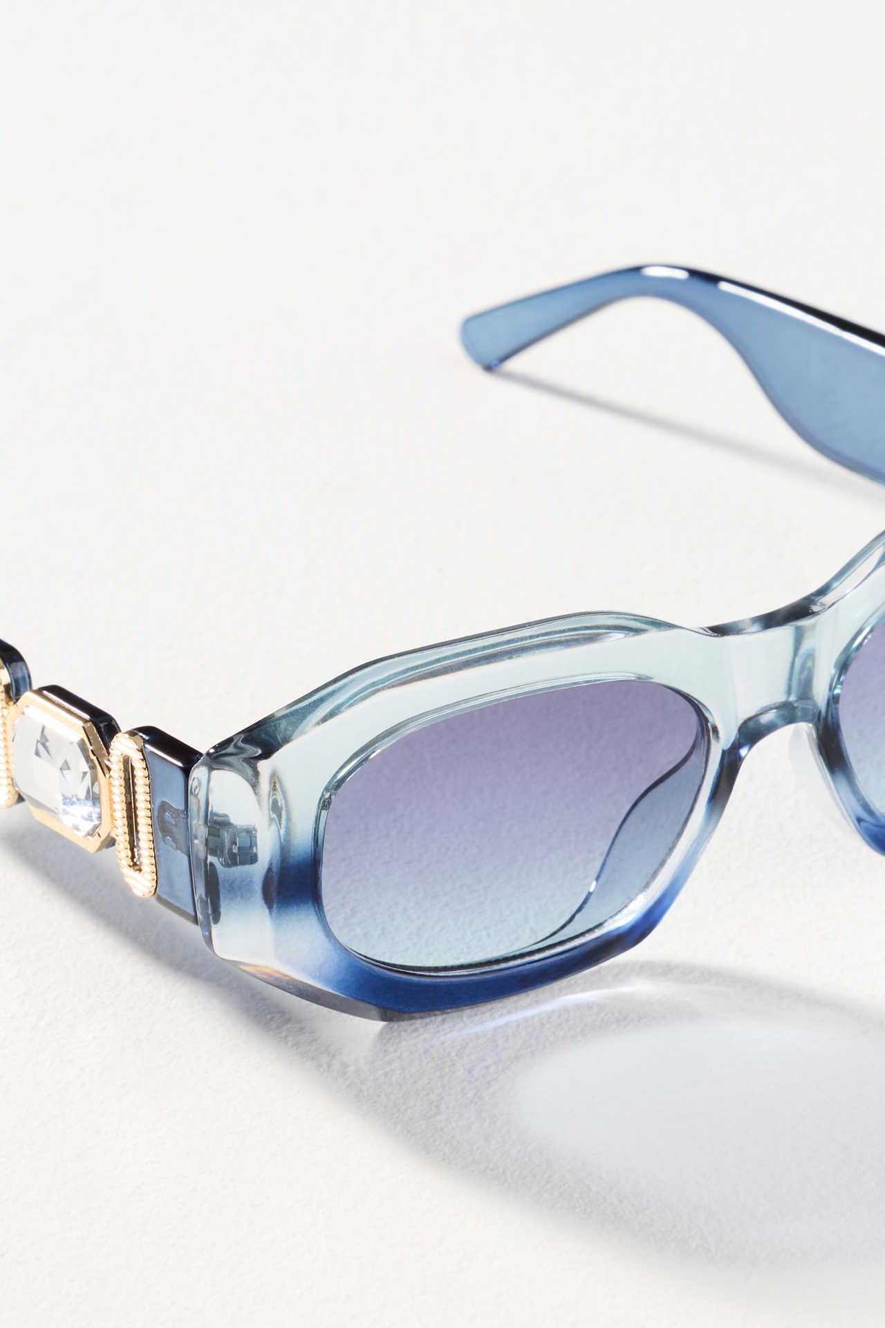 I-SEA Ombre Deco Rectangle Sunglasses