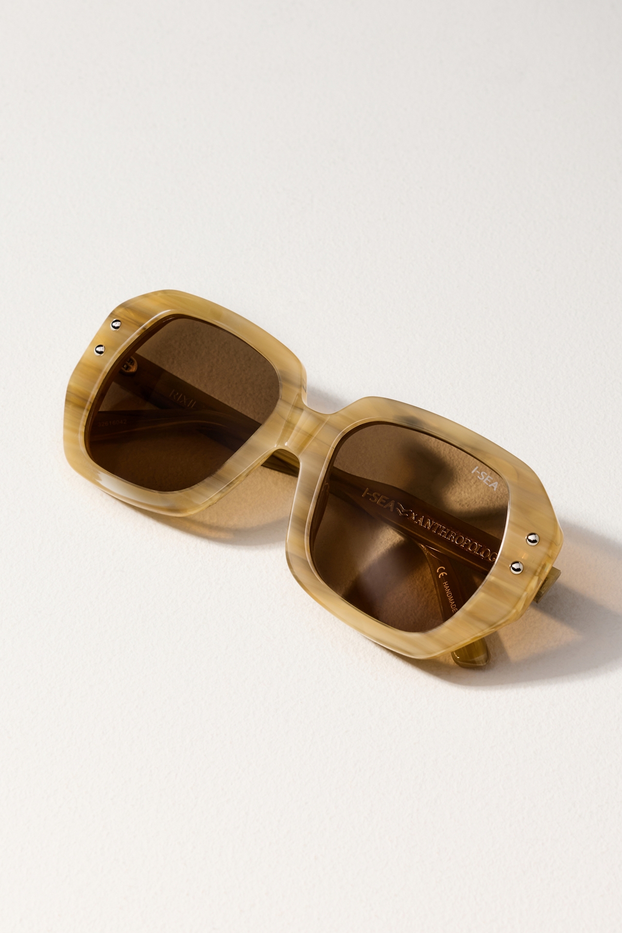 I-SEA Geometric Circle Sunglasses