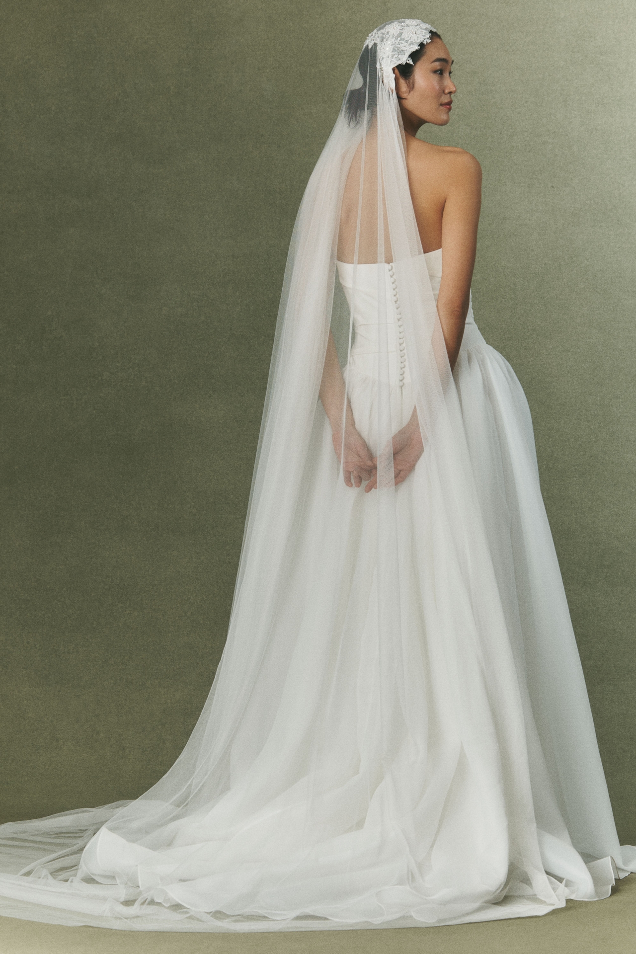 Watters Juliet Cap Cathedral Veil