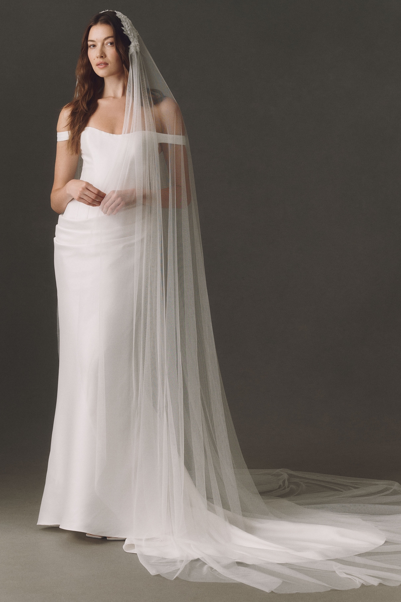 Watters Juliet Cap Cathedral Veil