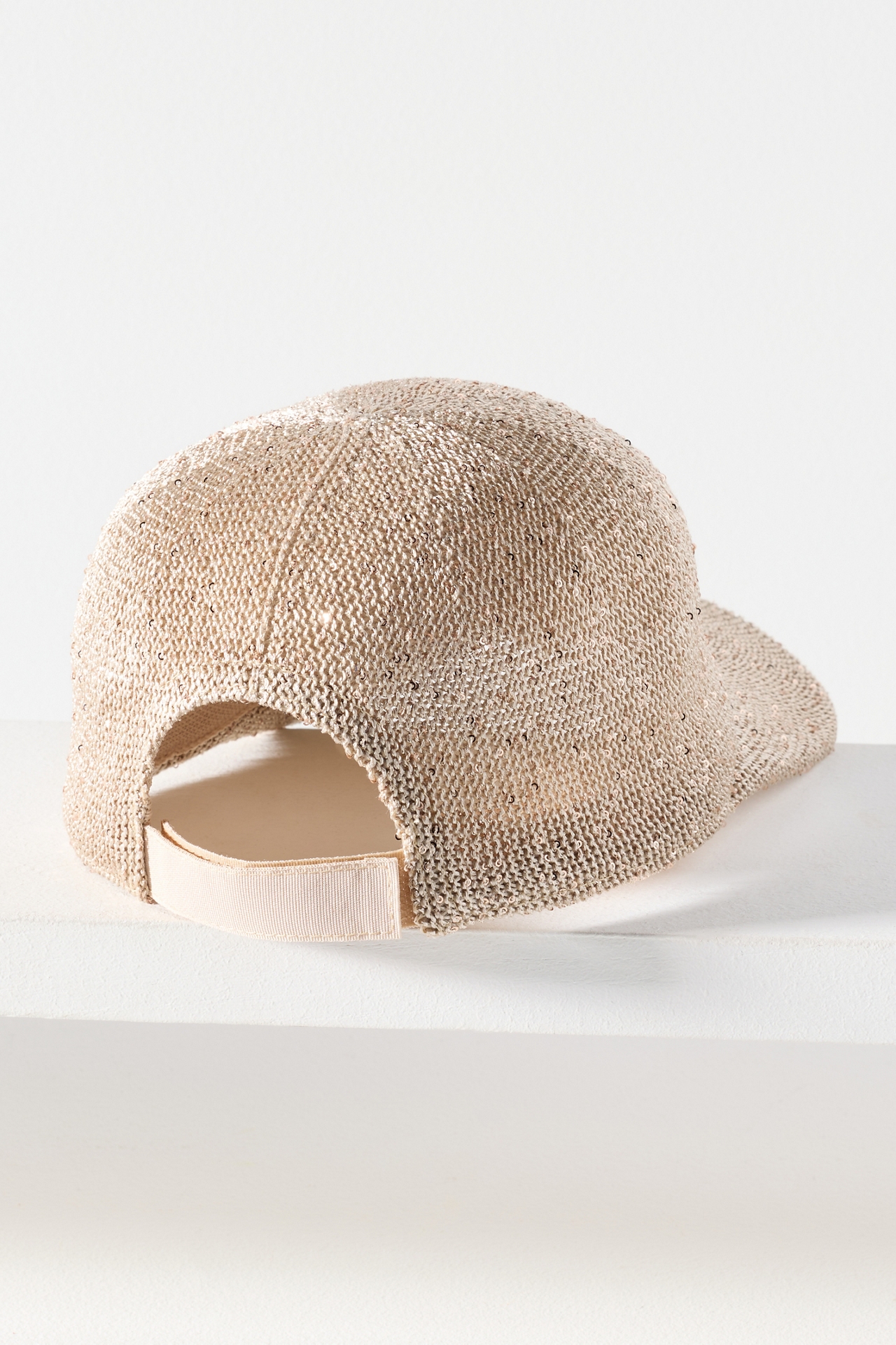 Cheveux Corp. Sparkle Knit Baseball Cap