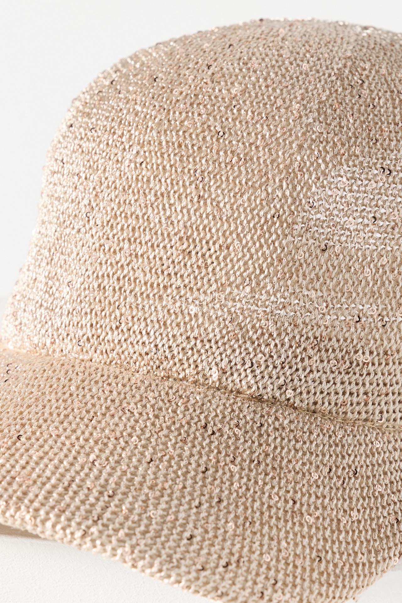 Cheveux Corp. Sparkle Knit Baseball Cap