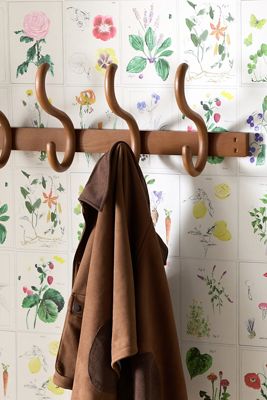 Luca Ash Wood Hook Rack