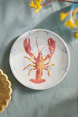 Sea Life Stoneware Side Plate