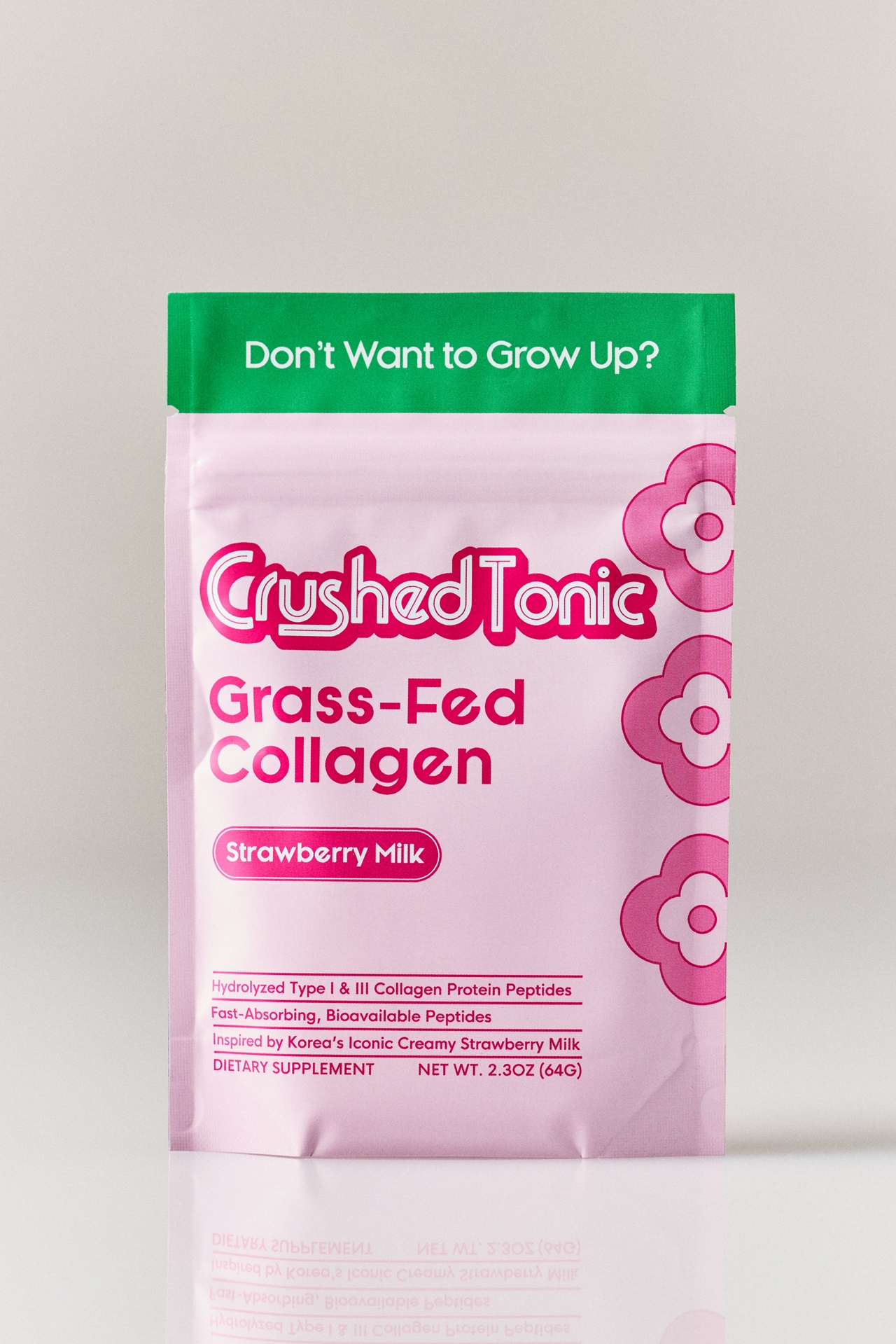 Crushed Tonic Strawberry Milk Collagen Mini Drink Mix