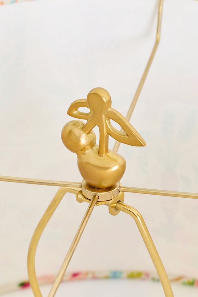 Mon Cheri Brushed Brass Cherry Decorative Light Finial #1