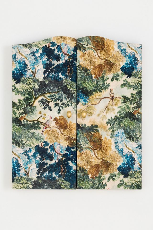 3-Panel Fabric Wall Mirror #2
