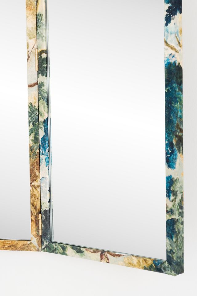 3-Panel Fabric Wall Mirror #3