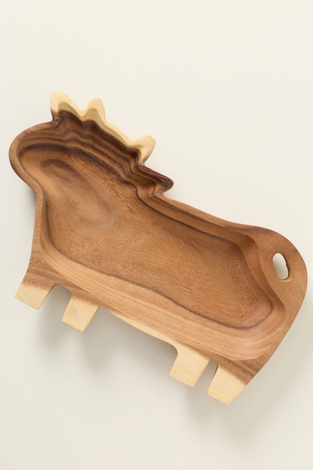 Icon Hand Carved Wood Cheeseboard #2