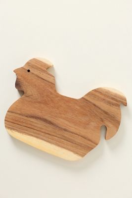Icon Hand Carved Wood Cheeseboard