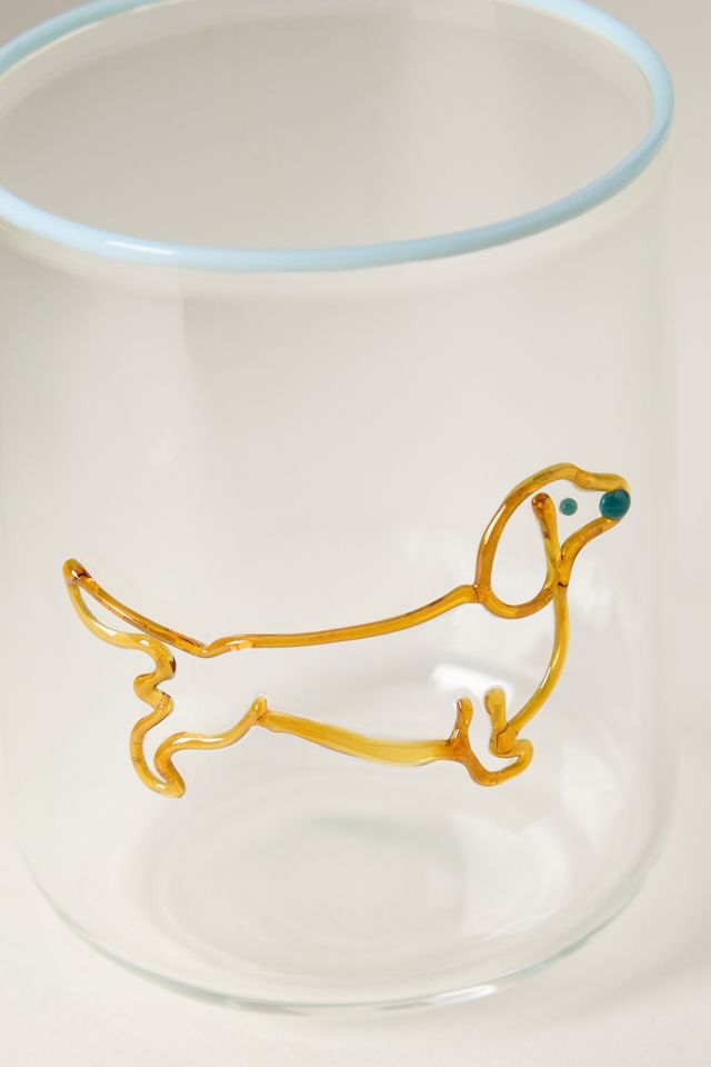 Love Notes Dog Icon Juice Glass #3
