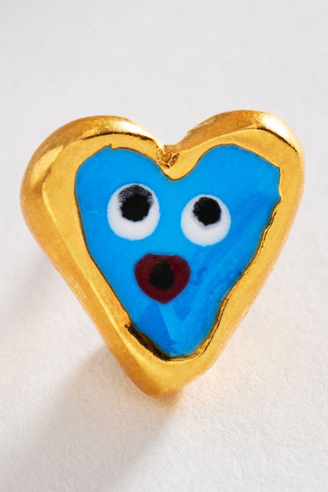 10 DECOART  Art Gigglers Heart Post Earrings #1