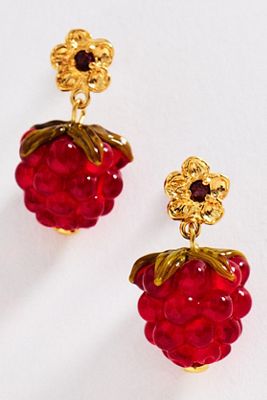 10 DECOART Floral Berry Drop Earrings