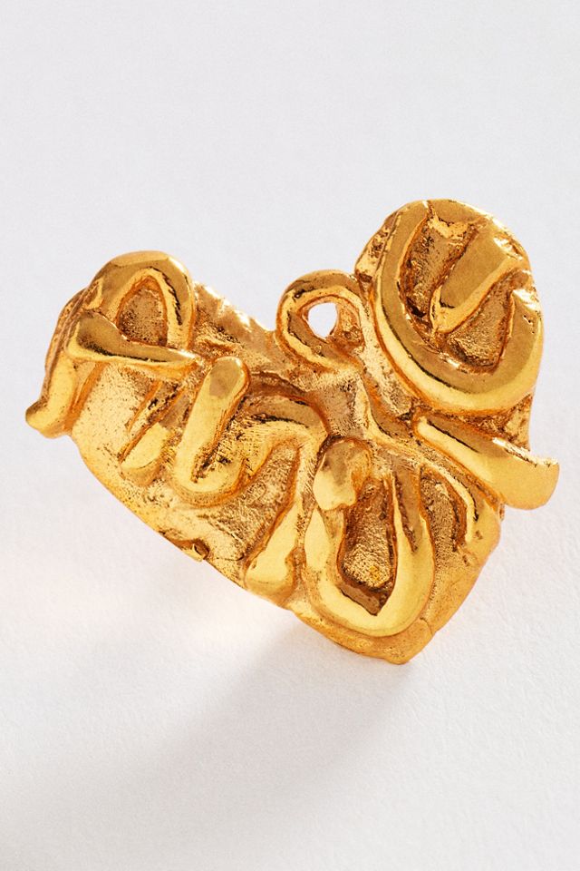 10 DECOART Amore Heart Post Earrings #1