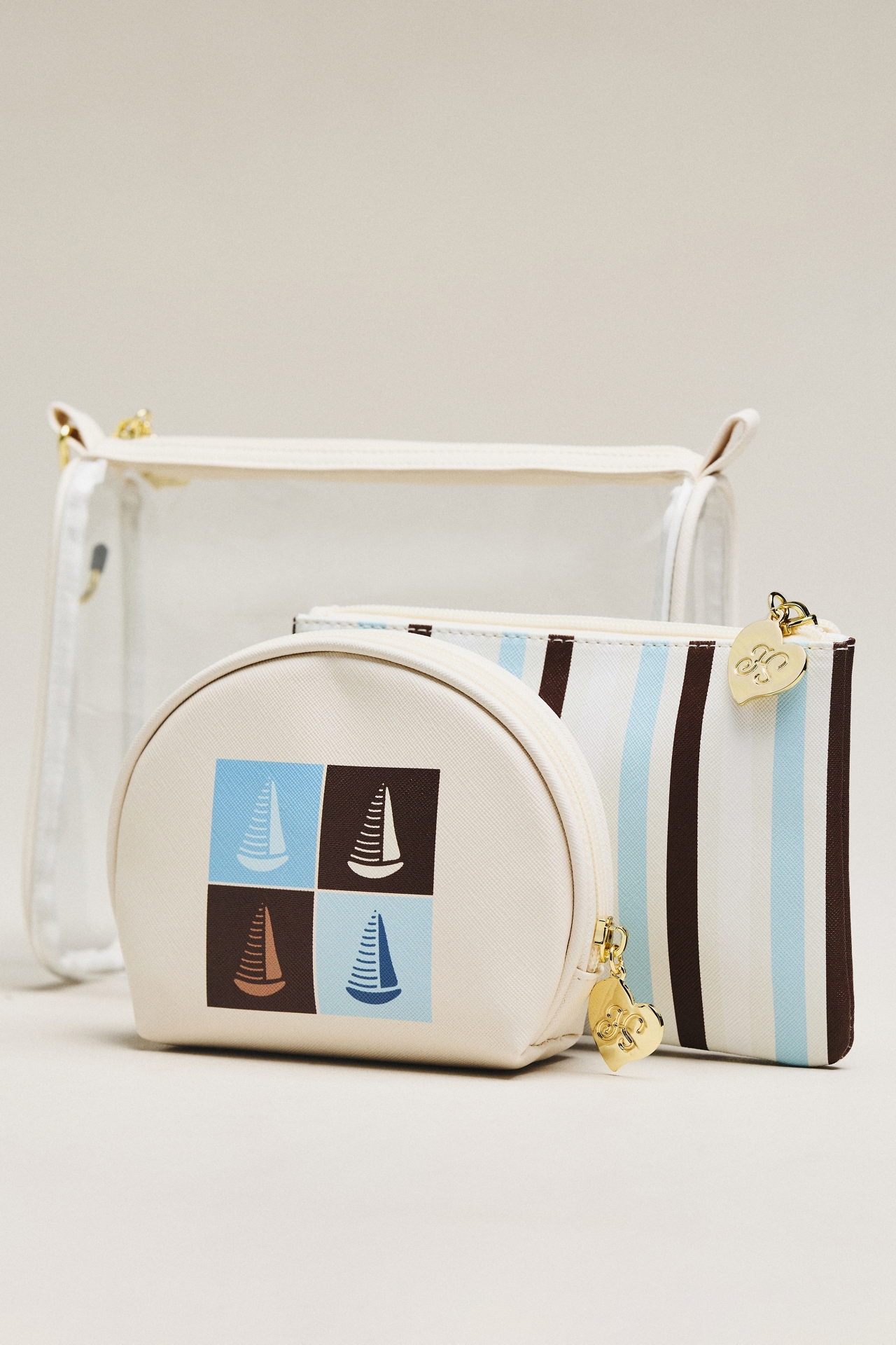 Frasier Sterling Pouches, Set of 3