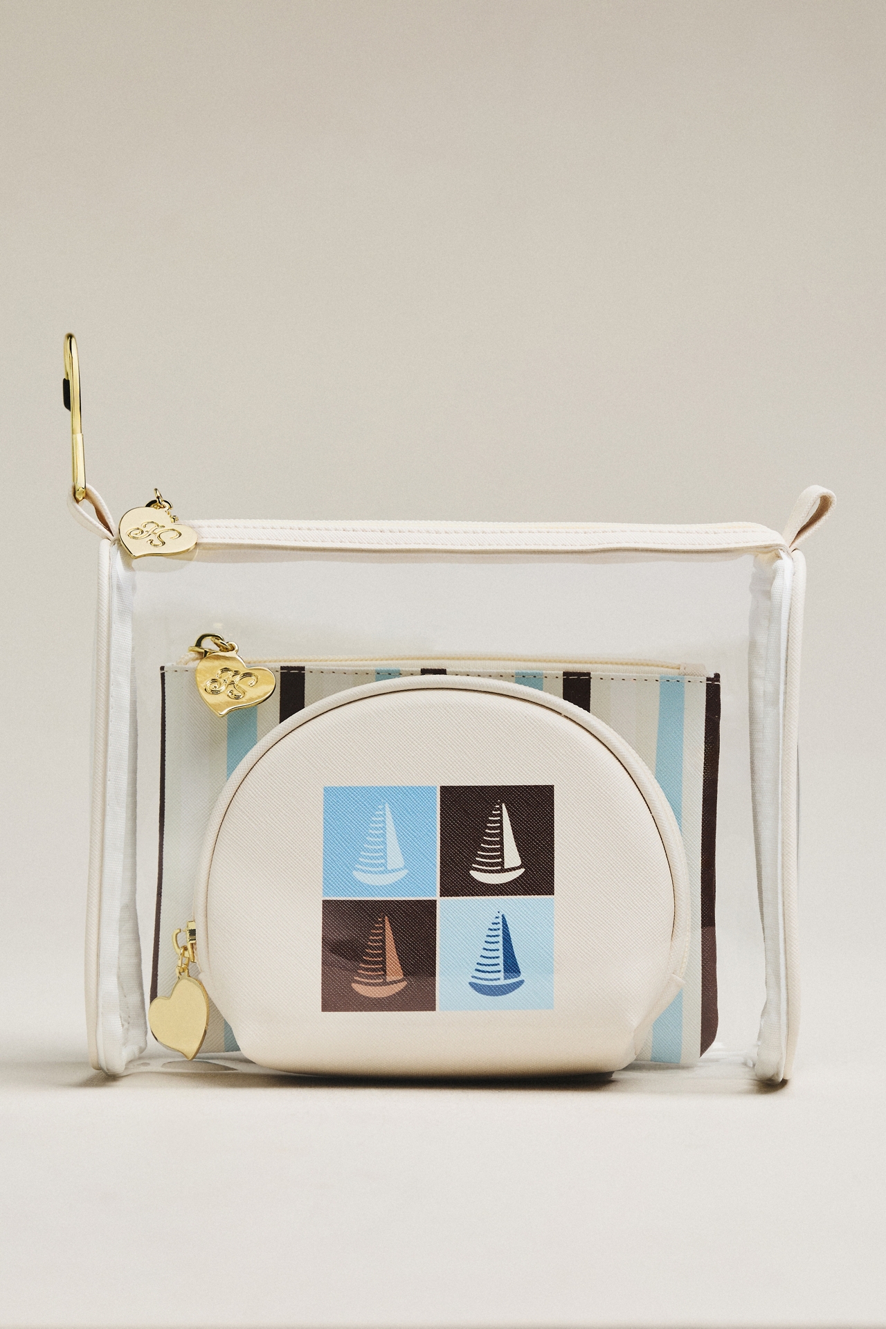 Frasier Sterling Pouches, Set of 3