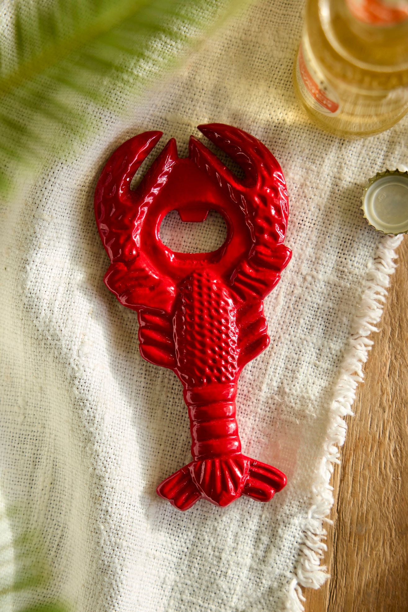 Lobster Bottle Opener - Red, One Size