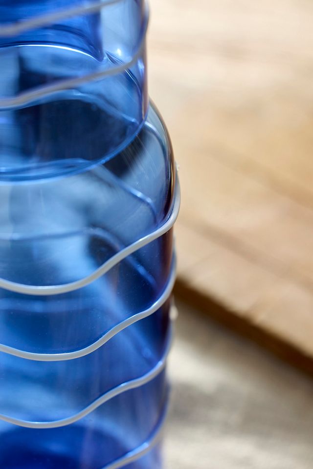 Wave Carafe + Water Glass Set #2