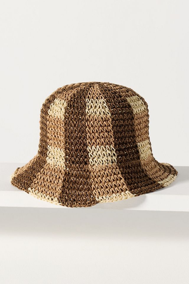 Wyeth Chrissy Gingham Bucket Hat #1