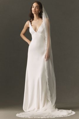 Daughters of Simone Ava Pleated Cathedral Veil