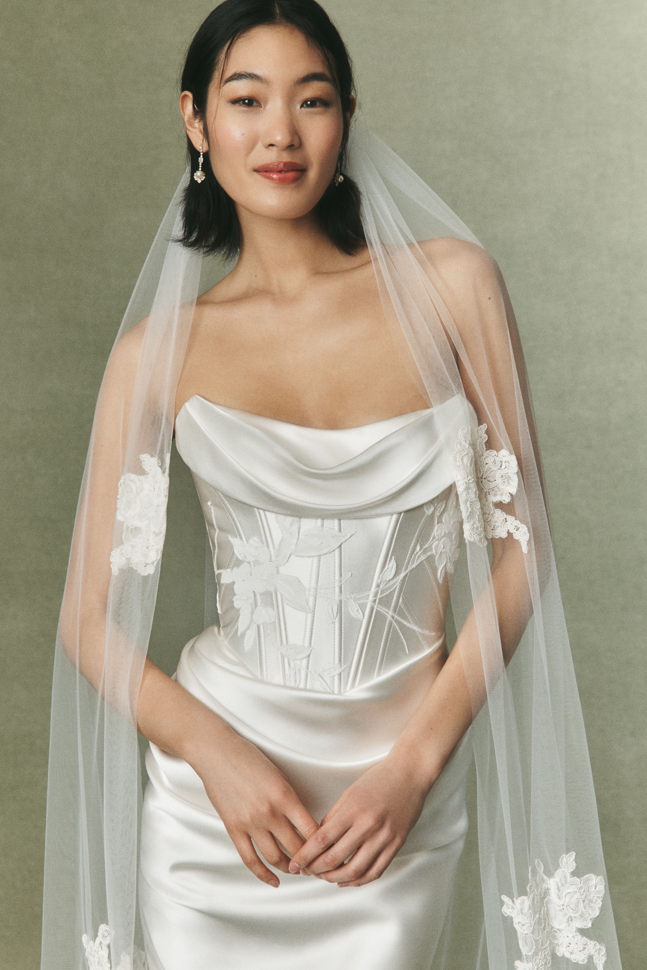 Daughters of Simone Rose Cathedral Veil