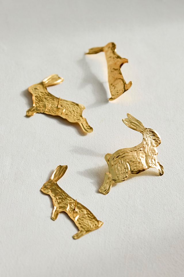 Easter Bunny Candle Pins, Set of 4 #2