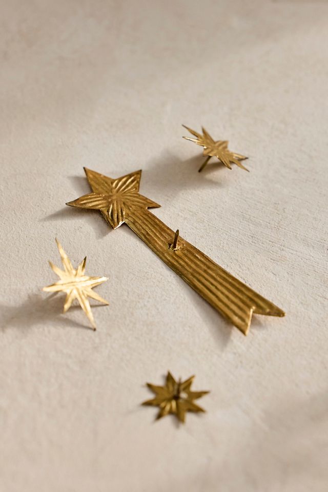 Shooting Star Candle Pins, Set of 4 #1
