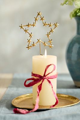 Americana Star Candle Pin