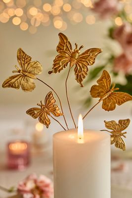 Flying Butterflies Candle Pin