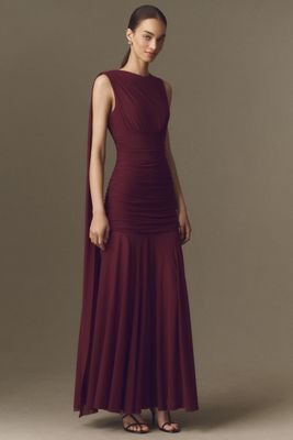 Bardot Alverie Mesh Maxi Dress