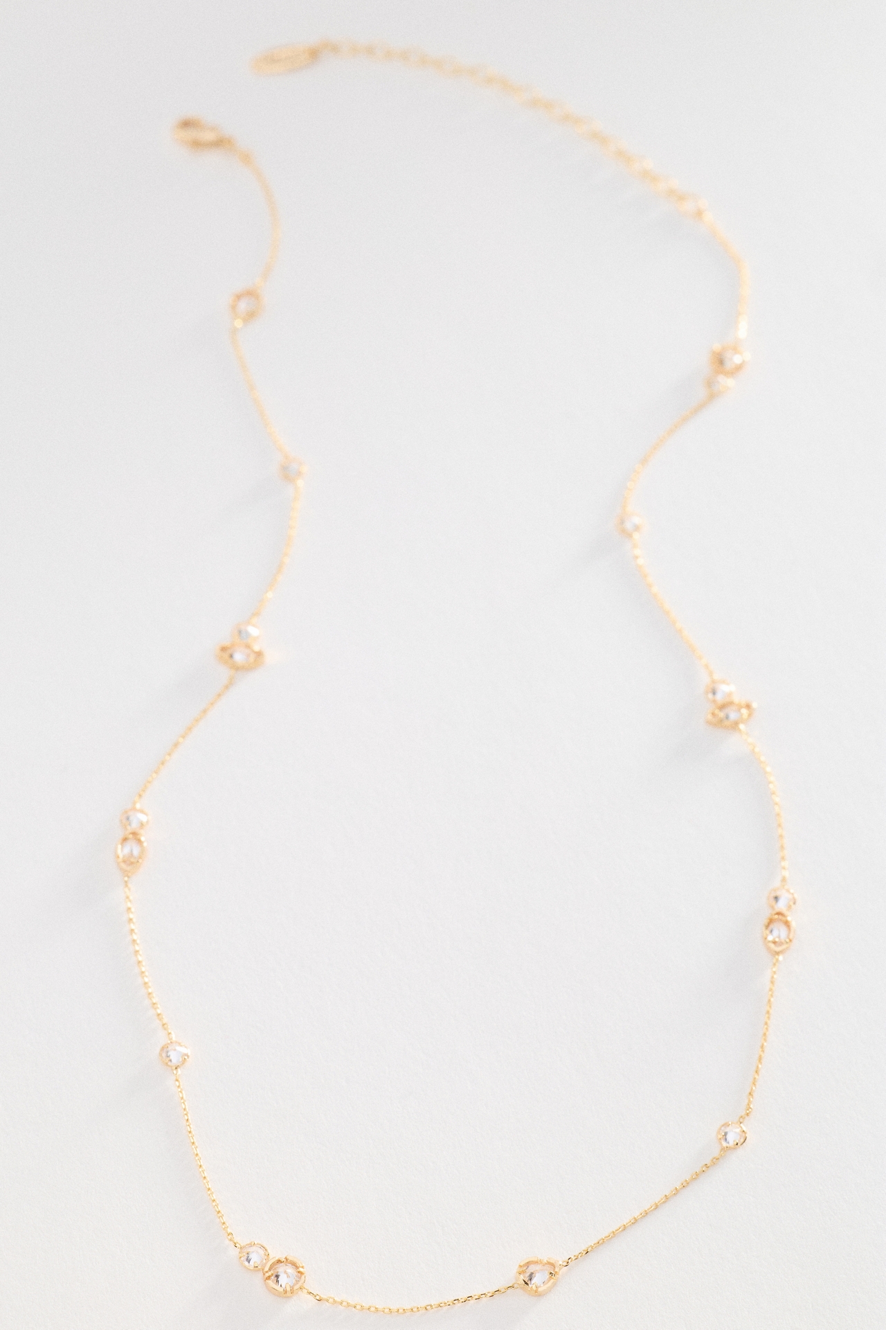 Mixed Small Crystal Delicate Necklace