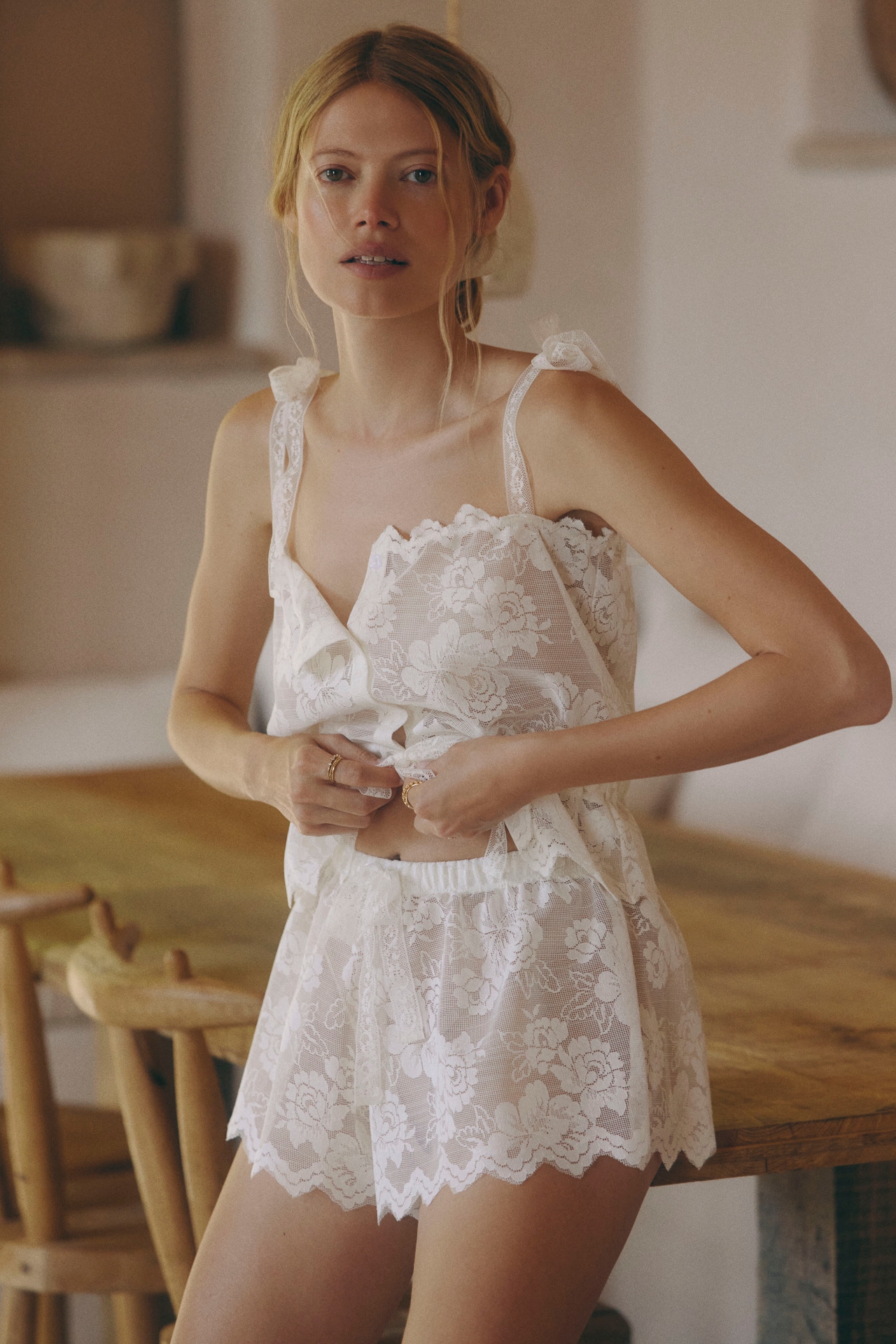 Kat The Label Florence Lace Shorts 