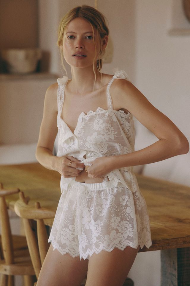 Kat The Label Florence Lace Shorts  #1