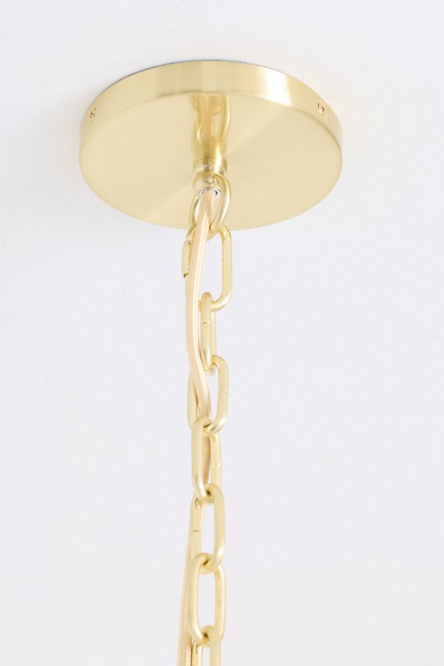 Anisa Tiered Petal Glass Chandelier #3