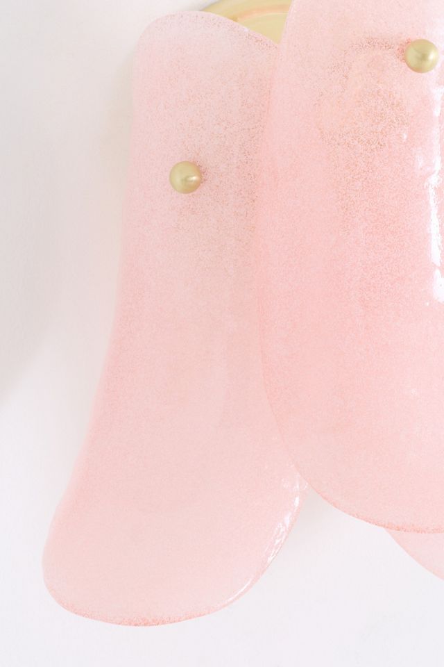 Anisa Tiered Petal Glass Sconce #2