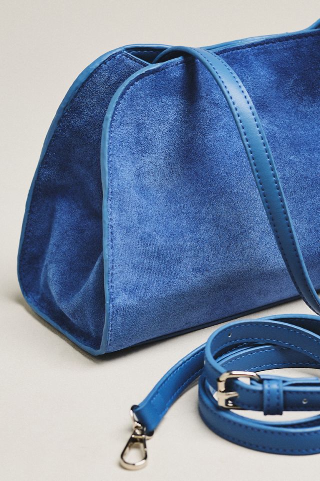 Janie Faux Suede Shoulder Bag #2