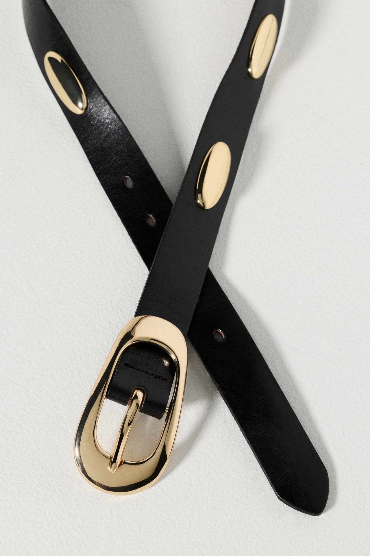 Leather Studded Belt