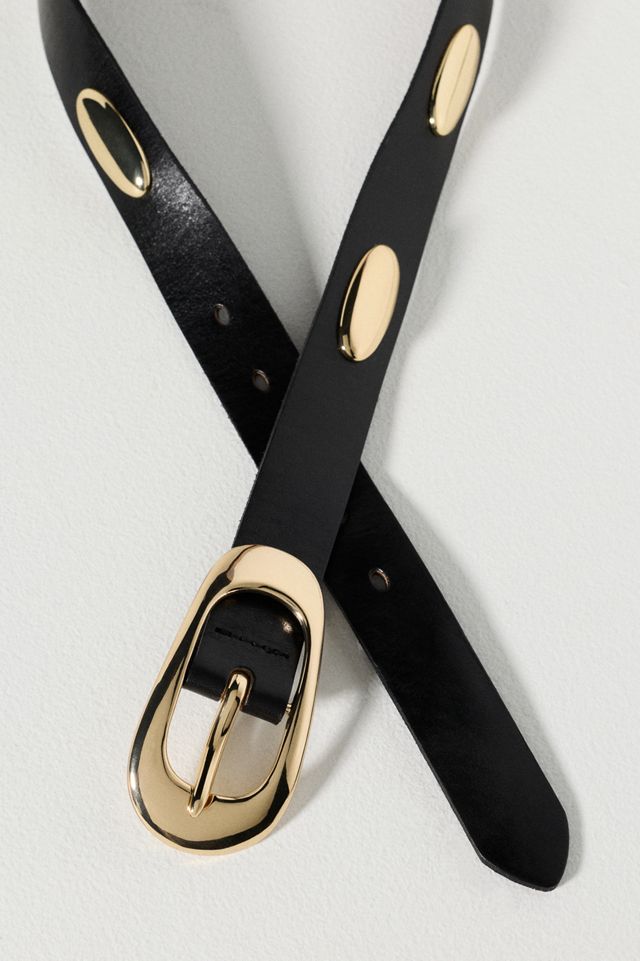 Leather Studded Belt #1